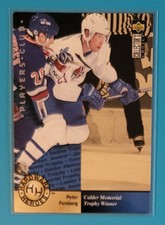 1995-96 Upper Deck Collector's Choice Hardware Heroes #391 Peter Forsberg Card