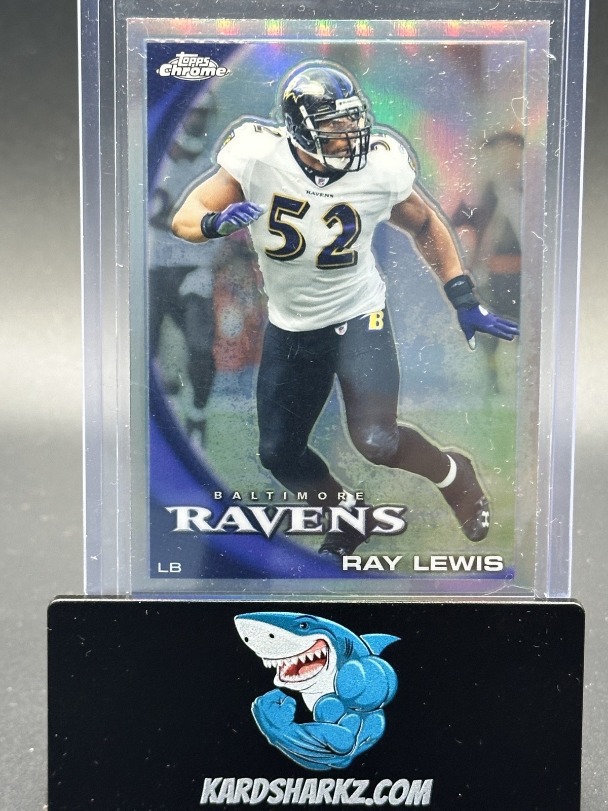 2010 Topps Chrome Ray Lewis #C116 Refractor