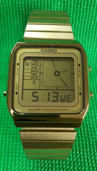 Casio AE-80G N.O.S. (Gold) 1984 Very rare