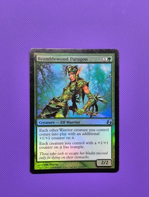 MTG Foil Bramblewood Paragon Morningtide Magic The Gathering EDH Eleves