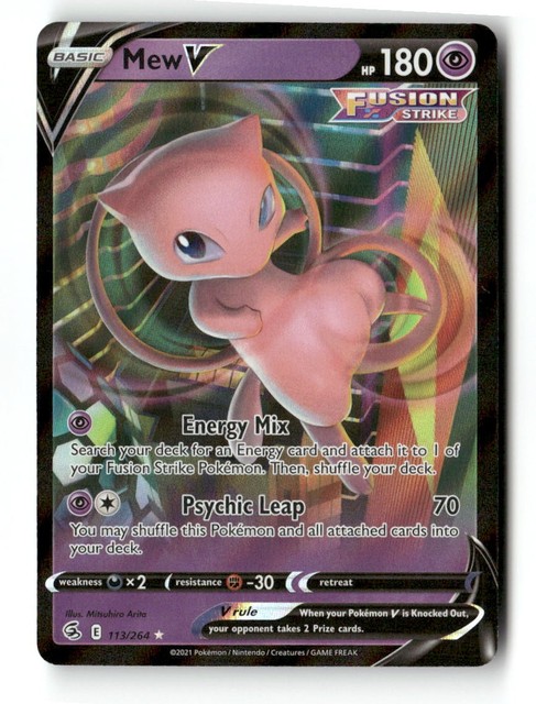 Mew V #113 (Fusion Strike (2021))