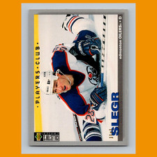Jiri Slegr #144 1995-96 Collectors Choice Players Club Edmonton Oilers Hockey