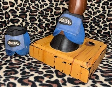 WEAVER LEATHER BLUE MEDIUM BALLISTIC NO TURN BELL BOOTS