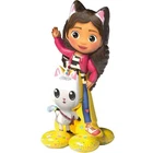 Gabby’s Dollhouse Giant Standing Foil Balloon - Super Size Party Decoration