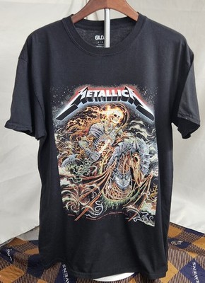 Men's  Metallica M72 Gothenburg Sweden World Tour Graphic T-shirt Size Large