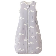 Super Soft 1.5 TOG Sleep Sack, 100 Organic Cotton All Season Warm Baby Weara...