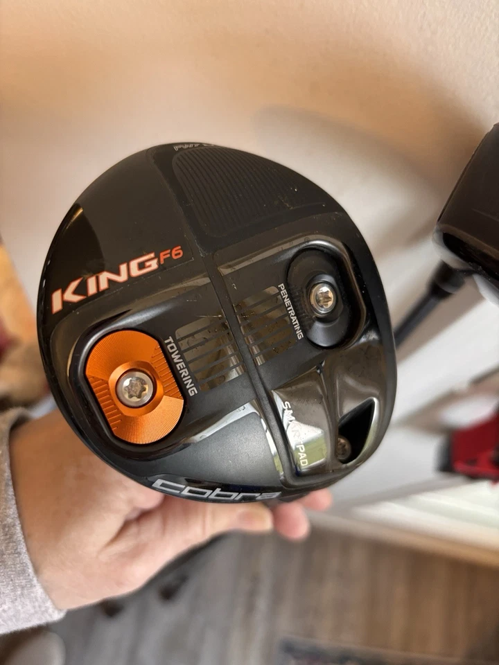 King Cobra F6 Smart Pad 14.5° FWY 3–4 Mfs Series Matrix Light, 65 Red Tie Q4 Foto 2 de 4