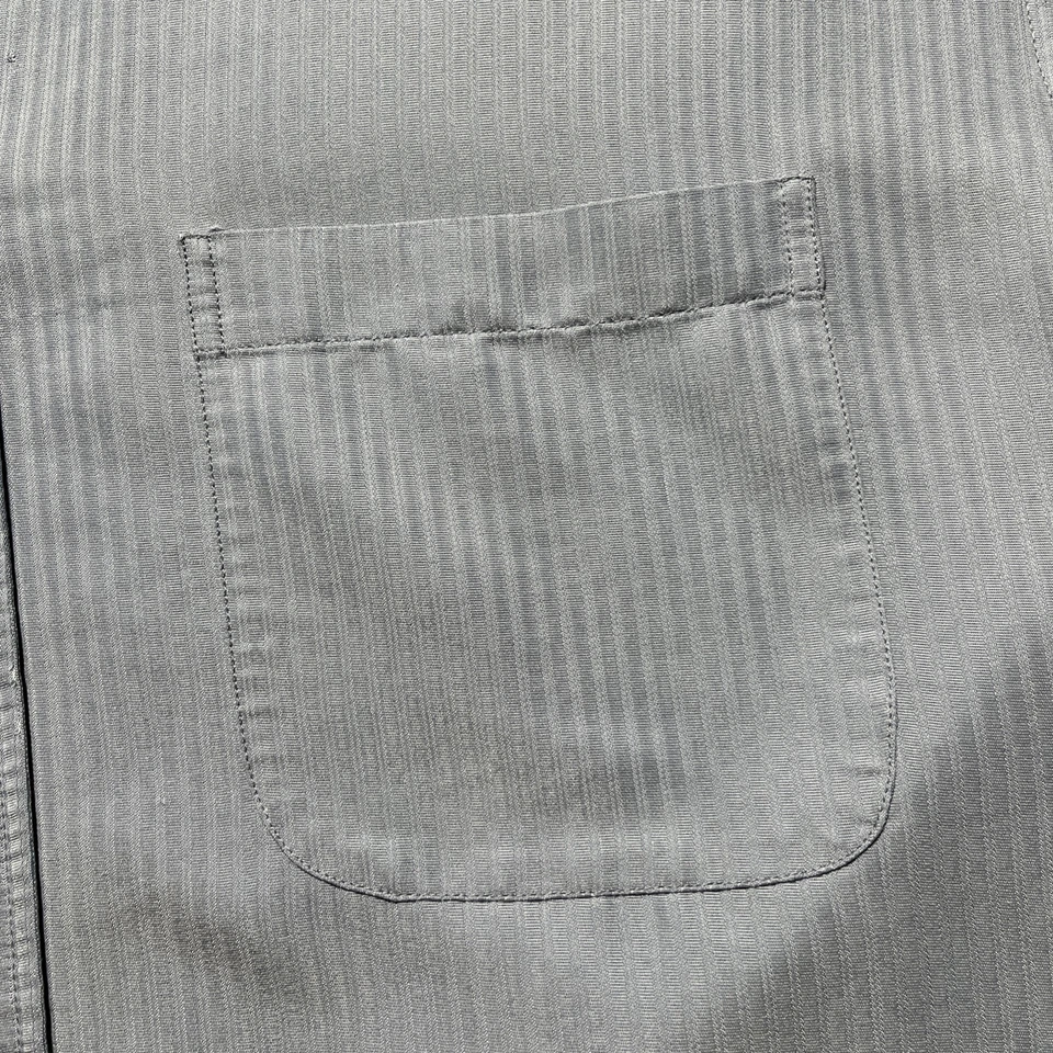 Preppy Polynosic Golf Mens Size XL Collared Island Style Shirt Button Down SOFT! - Image 4 of 4