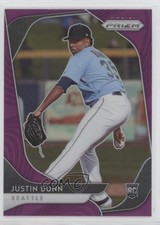 2020 Panini Prizm Purple Prizm Justin Dunn #44 Rookie RC 09bu