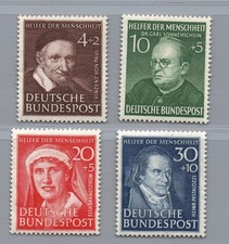 Bund Michel Nummer 143 - 146 postfrisch