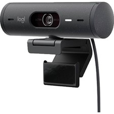 Logitech Brio 500 Full HD-Webcam Klemm-Halter...