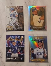 Bobby Witt Jr. Lot (4) Kansas City Royals