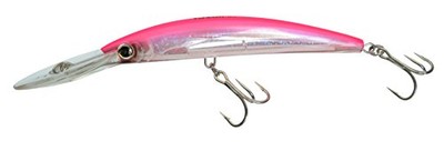  Crystal 3D Minnow Deep Diver Lure 5-1/4-Inch Fluorescent Pink