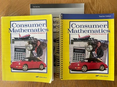 A Beka Consumer Mathematics In Christian Perspective Second Edition