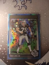 Howie Long 2024 Score Football Blue Stars Parallel #153 Raiders /399