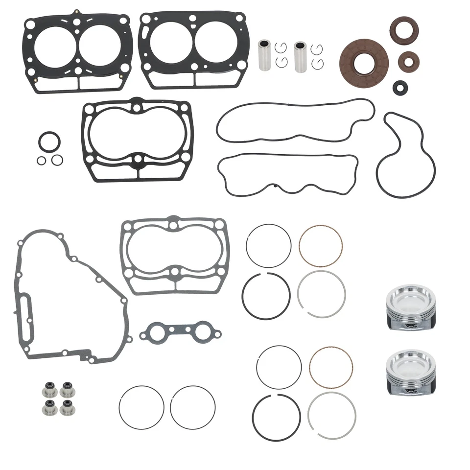 For POLARIS SPORTSMAN RZR RANGER 800 ENGINE REBUILD KIT CRANKSHAFT CYLINDER EFI - Image 2 of 4