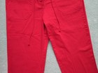 No Boundaries Stretch Juniors Size 11 Red Capri Cropped Pants Summer Clothes — photo 6