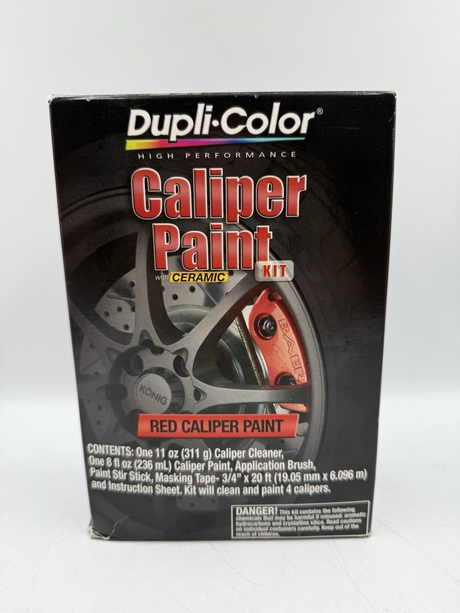 Dupli-Color BCP400 Red Single Brake Caliper Kit