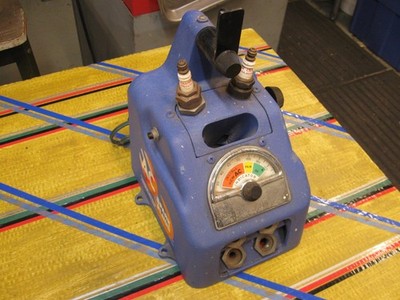 Vintage AC Delco Spark Plug Cleaner/Testing Machine etc.