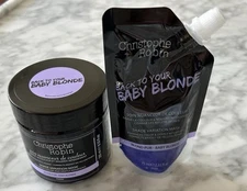 Christophe Robin Back To Baby Blonde Shade Variation Mask 8.33oz and 2.53oz NEW