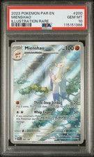 2023 Pokemon Paradox Rift Mienshao Illustration Rare PSA 10 #200 on eBay