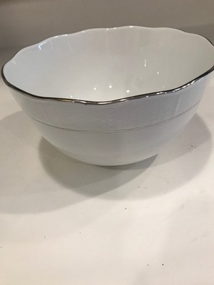 Herend Platinum Edge Serving Bowl