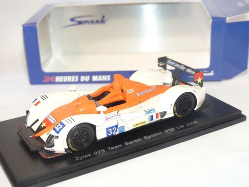 Spark 1/43 - Zytek 07S #32 - 24H Du Mans 2009 - Barazi Epsilon - Orange