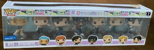 unopened BTS DYNAMITE 7 PACK Funko Pop Rocks RM Suga V Jimin JIN Jung Kook JHOPE
