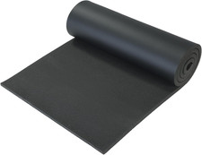 1/2" Thick X 17" Wide X 60" Long Closed-Cell Foam Neoprene Padding, Non-Adhes...