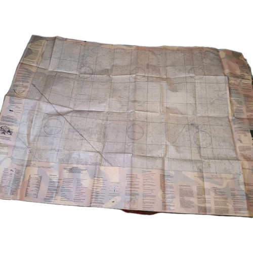 EVC NH-38D Military Evasion Chart Map Iraq Saudi Arabia 1st Edition Sep 2002