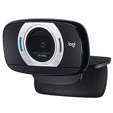 Logitech HD Laptop Webcam C615 with Fold-and-Go Design, 360-Degree Swivel, 1080p