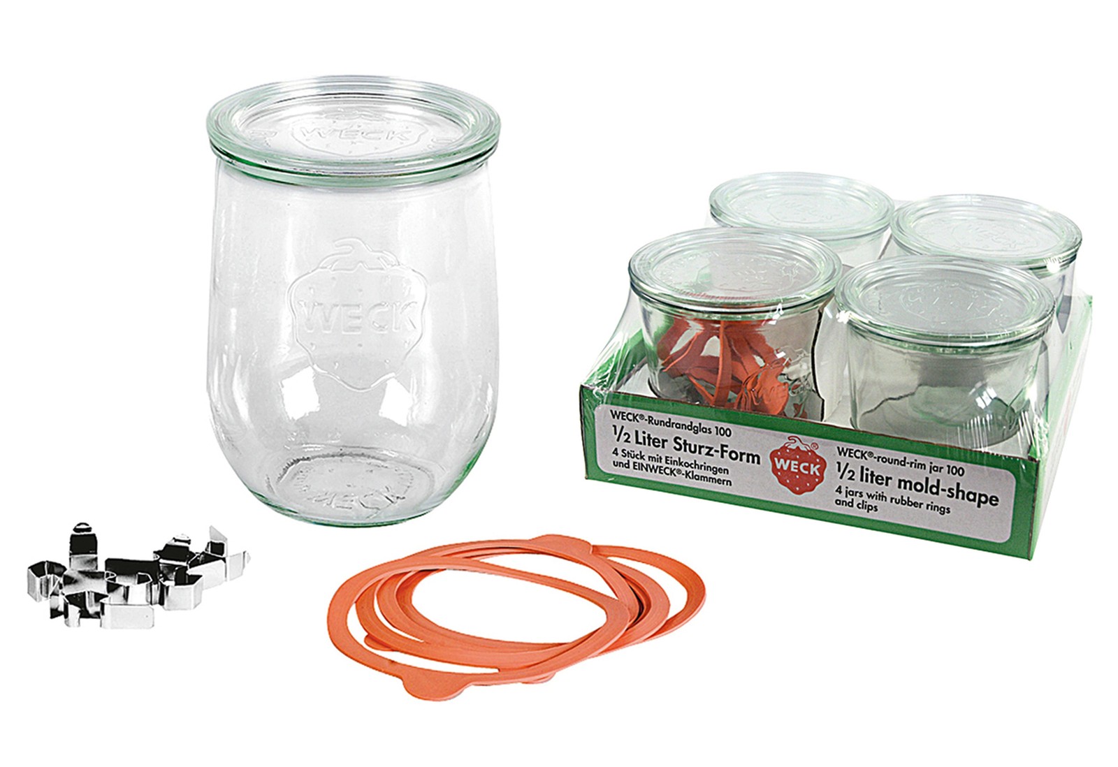 Набор из 4 штук для приготовления Тульпенглейсера eingeschweißt