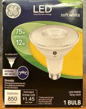 GE LED Flood Bulbs, Soft White, 75W