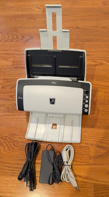Fujitsu fi-6140 Color Duplex Document Scanner w/ AC Adapter