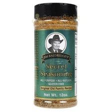 Jim Baldridge's Secret Seasoning 12 Oz All Purpose All Natural Gluten Free