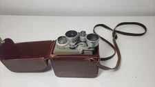 Vintage Eumig C3 8mm Movie Camera With Original Case And Lenses