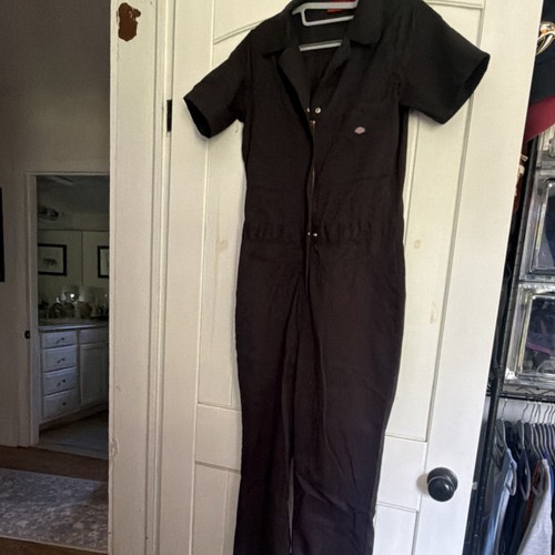 Dickies black Short Sleeve Coverall Jumpsuit - Womens small petite 