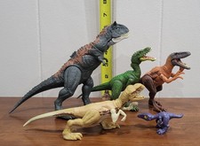 Jurassic World Dinosaurs Lot Of 5 Various Speciesb Miniature To Small/Medium