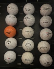 Golfbälle 15 Stück Callaway Pinnacle Wilson Top-Flite Golfball