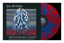 Unknown Pleasures In Concert Splatter Vinyl Joy Division LP record