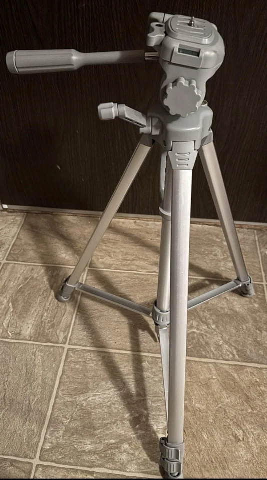 Tripod Stand Used in Great Condition Stands Up Around 5’3 Inches - Image 2 of 4