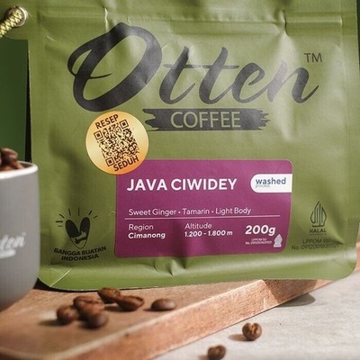 Java Ciwidey Arabica Kaffee 200g - Otten Coffee Pure Hygienic Premium Qualität