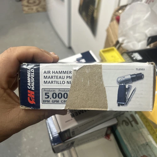 Campbell Hausfeld 1-5/8" Stroke Air Hammer 90 PSI, 5,000 BPM (TL0503) - New - Picture 11 of 11