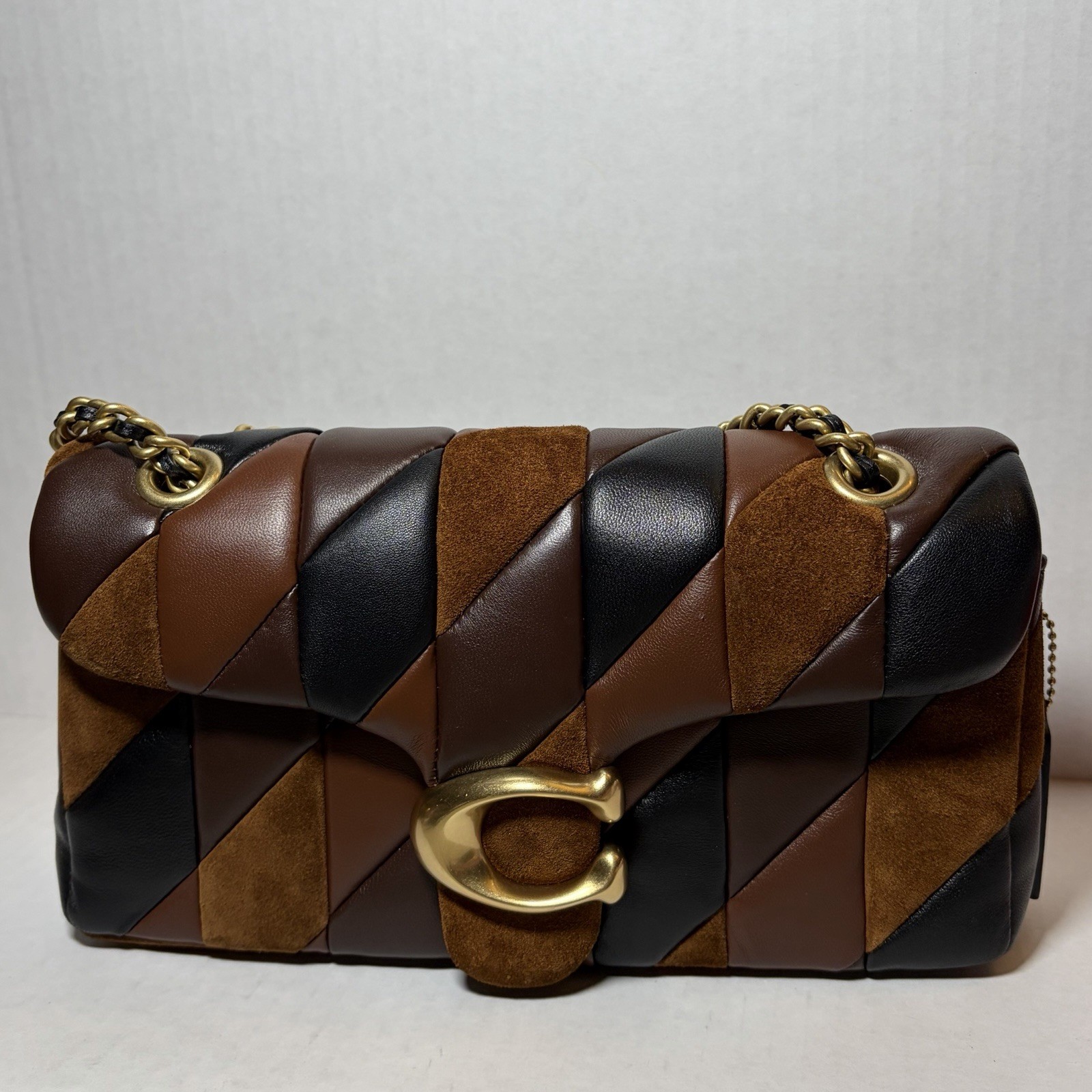 Coach Tabby Mini Patchwork Quilting Shoulder Bag … - image 1