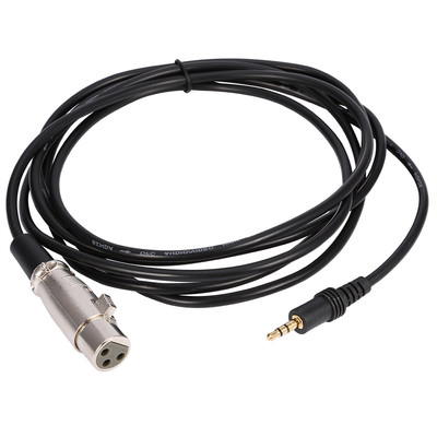 New 10FT 3 Pin XLR Connector Female To 1/8 3.5mm Male Stereo Jack Mic Cor