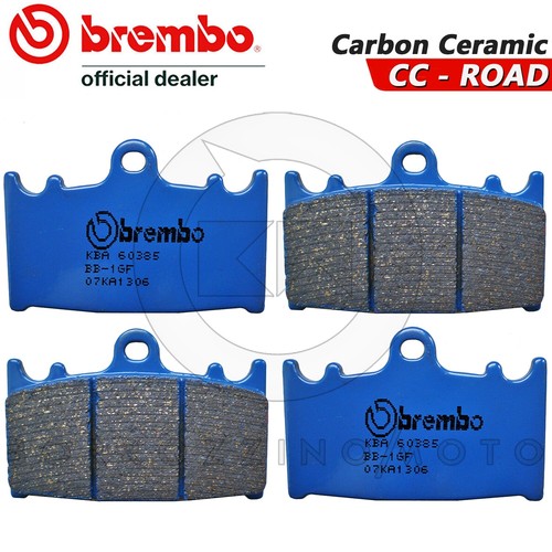 Kit De Plaquettes De Frein Avant Brembo CC Carbone Céramique Pour Suzuki RG/Gamma 500 (1985-1987)