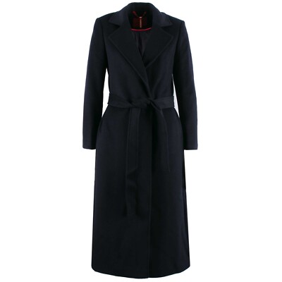 MAX & CO Damen Mantel 40149522 Longrun Dunkelblau / 34 / Wollmantel