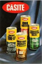 NATCHEZ, Mississippi Advertising Postcard WOOD'S AUTOMOTIVE Casite Oil Treatment