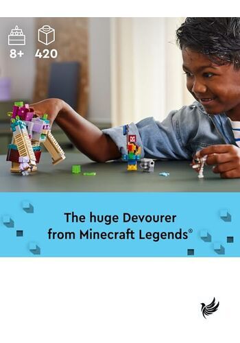 LEGO Minecraft Legends The Devourer Showdown Adventure Set