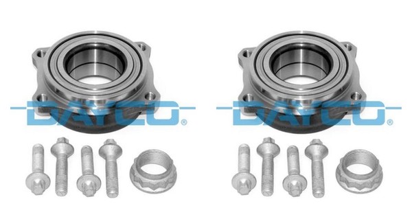 Dayco 2X Radnabe Radlagersatz Hinten FüR Mercedes C-Klasse T-Model S204 W204-image